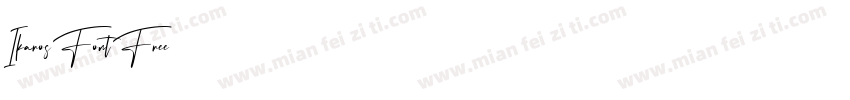 Ikaros Font Free字体转换